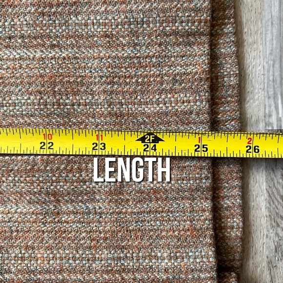 Vintage wool blend tweed career skirt - Picture 11 of 13